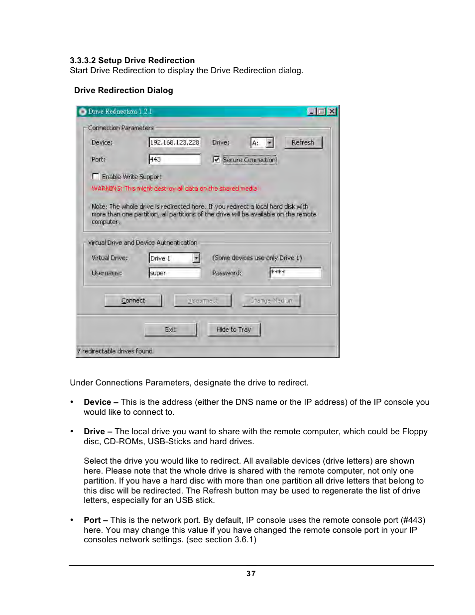 Chatsworth Products KVM Over IP User Manual | Page 37 / 69