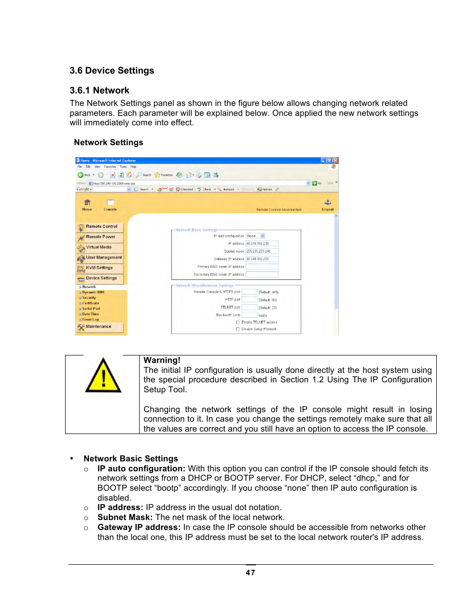 Chatsworth Products KVM Over IP User Manual | Page 47 / 69