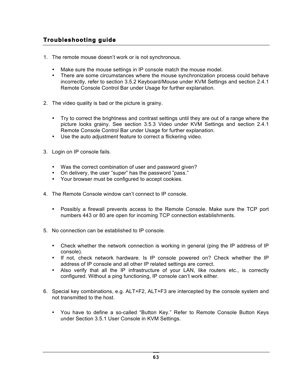 Chatsworth Products KVM Over IP User Manual | Page 63 / 69