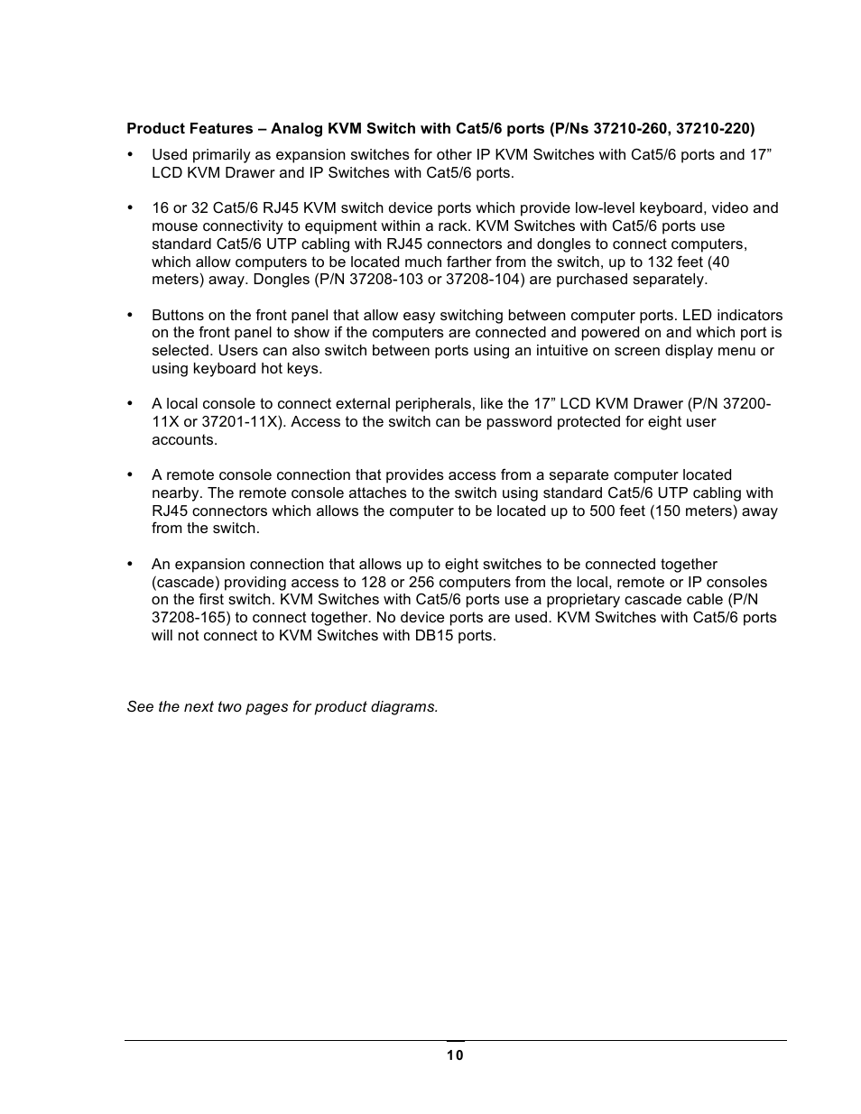 Chatsworth Products Analog KVM User Manual | Page 10 / 36