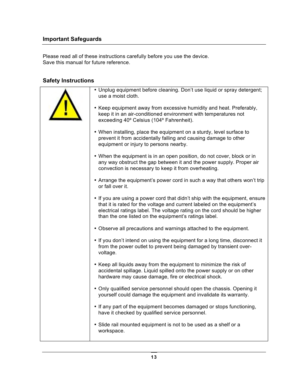 Chatsworth Products Analog KVM User Manual | Page 13 / 36
