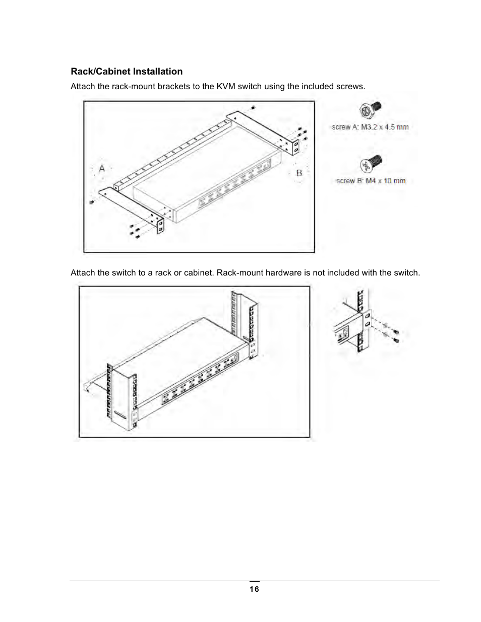 Chatsworth Products Analog KVM User Manual | Page 16 / 36