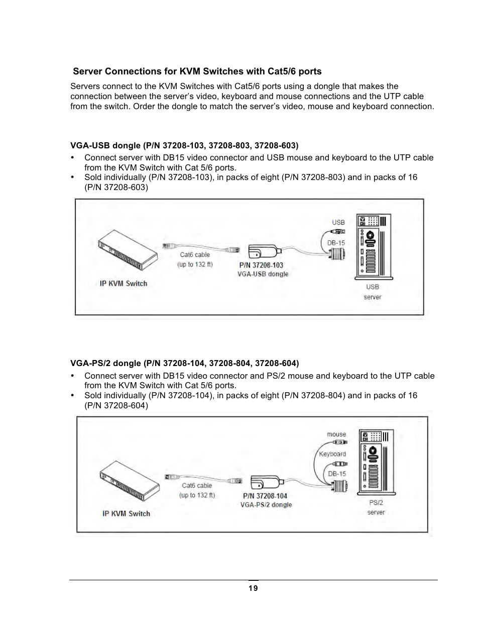 Chatsworth Products Analog KVM User Manual | Page 19 / 36