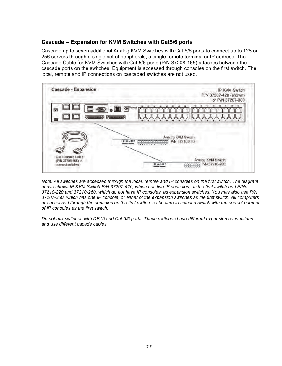 Chatsworth Products Analog KVM User Manual | Page 22 / 36