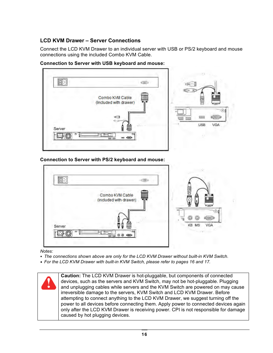 Chatsworth Products LCD Monitors User Manual | Page 16 / 44