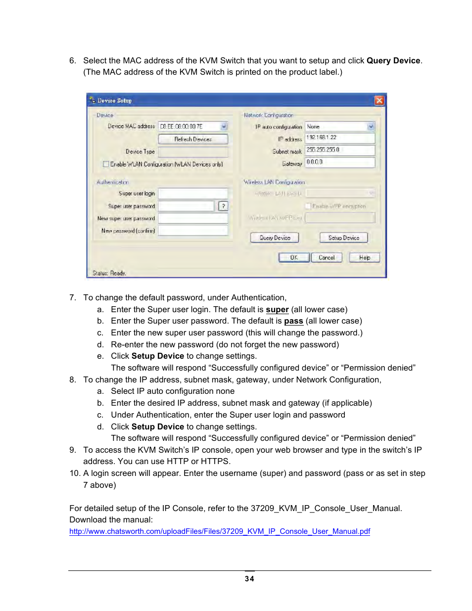 Chatsworth Products LCD Monitors User Manual | Page 34 / 44
