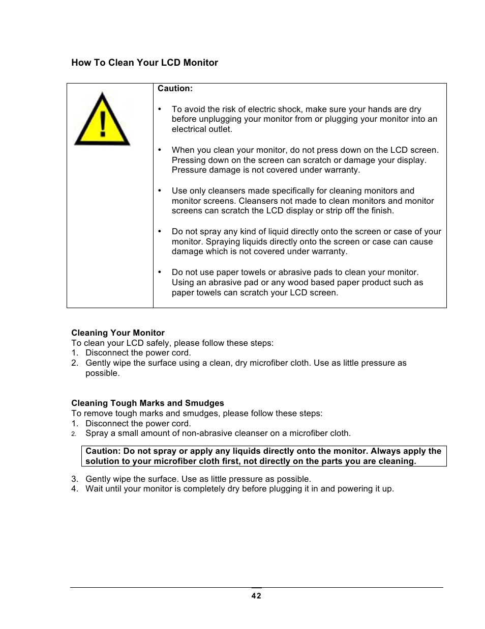 Chatsworth Products LCD Monitors User Manual | Page 42 / 44