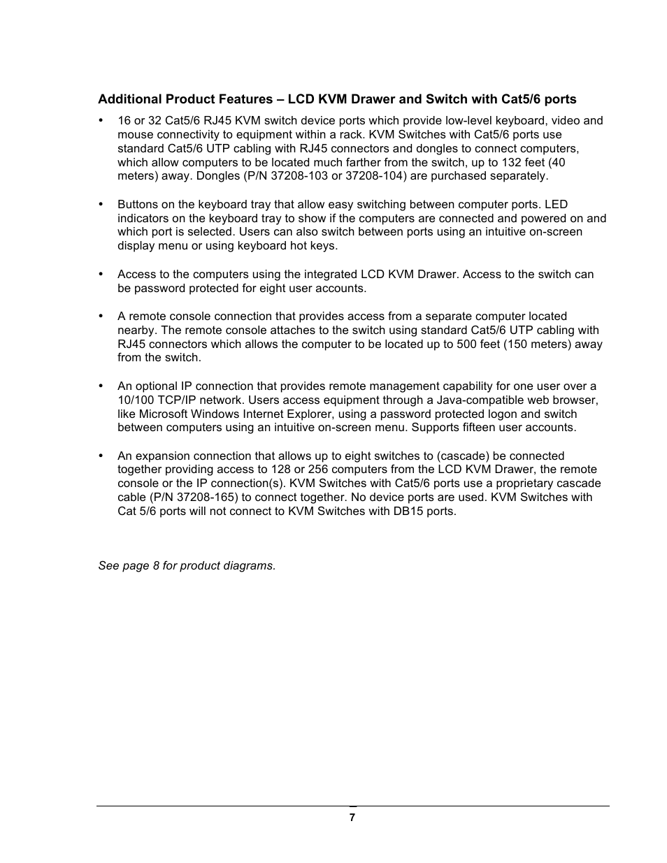 Chatsworth Products LCD Monitors User Manual | Page 7 / 44