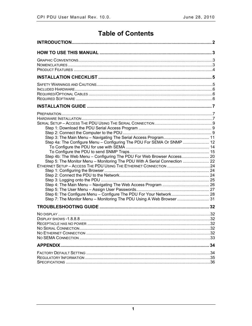 Chatsworth Products Additional Power Distribution Units User Manual | Page 3 / 38