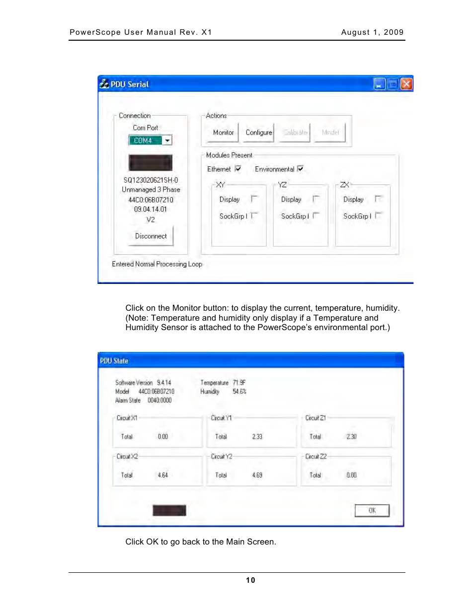 Chatsworth Products PowerScope In-Line Meter User Manual | Page 12 / 22