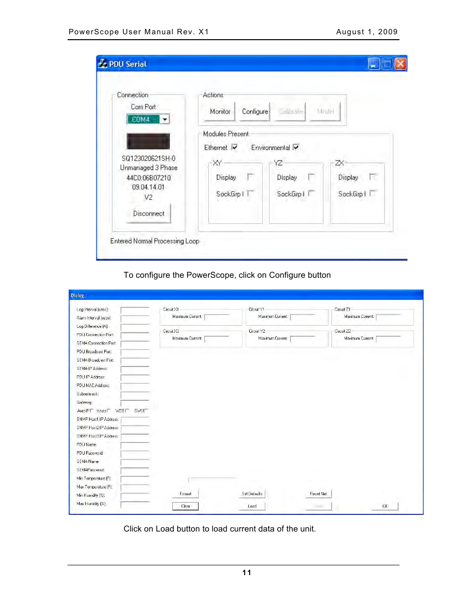 Chatsworth Products PowerScope In-Line Meter User Manual | Page 13 / 22