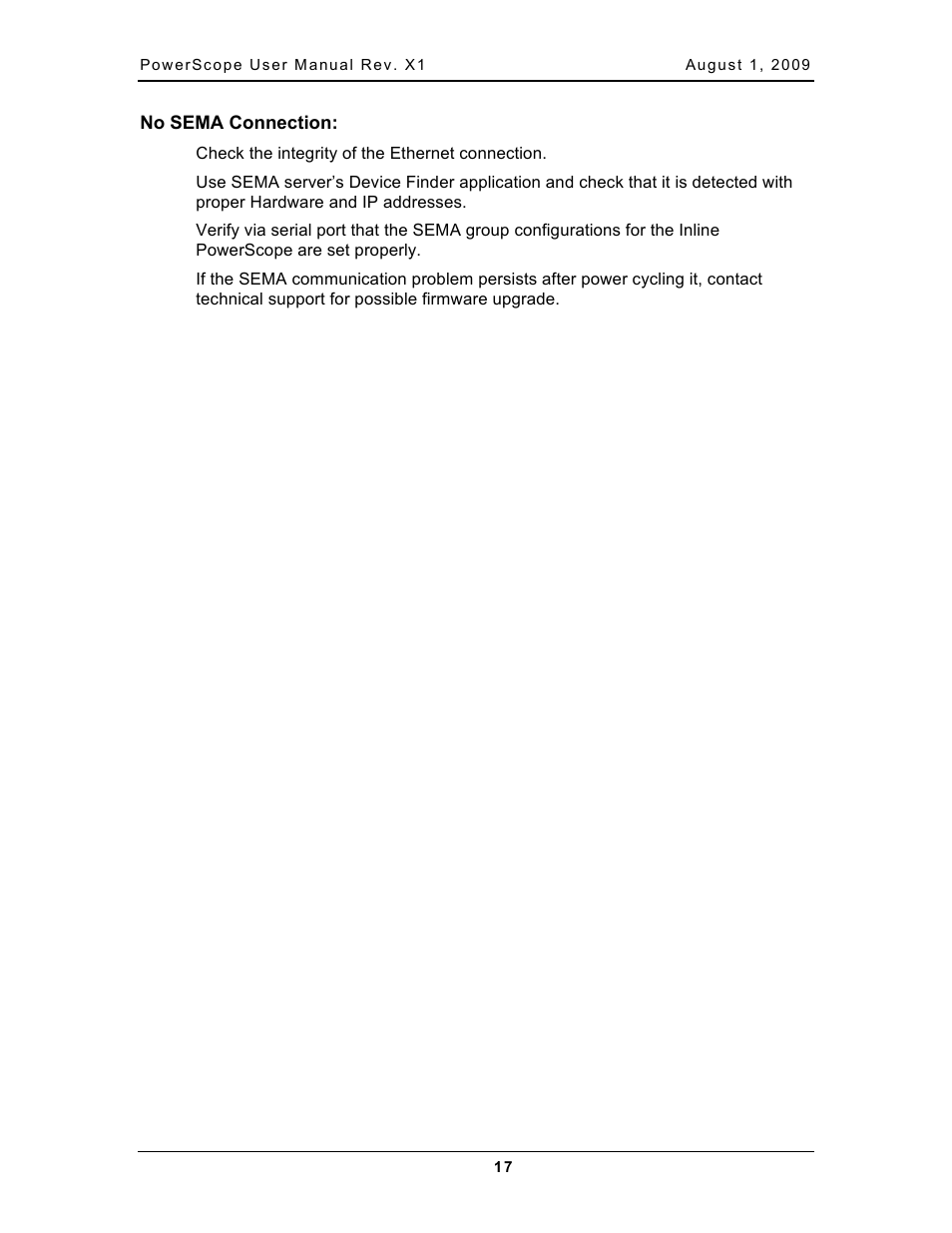 Chatsworth Products PowerScope In-Line Meter User Manual | Page 19 / 22