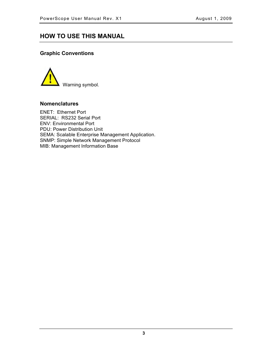 How to use this manual | Chatsworth Products PowerScope In-Line Meter User Manual | Page 5 / 22