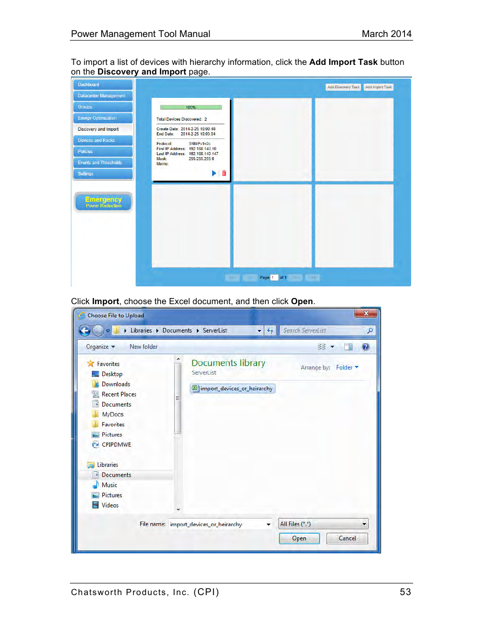 Chatsworth Products CPI Power Management Tool User Manual | Page 53 / 92