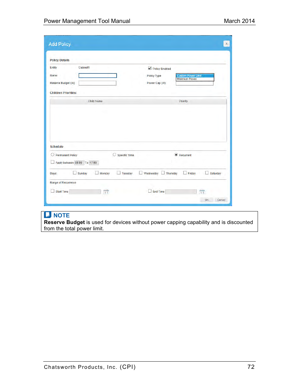 Chatsworth Products CPI Power Management Tool User Manual | Page 72 / 92