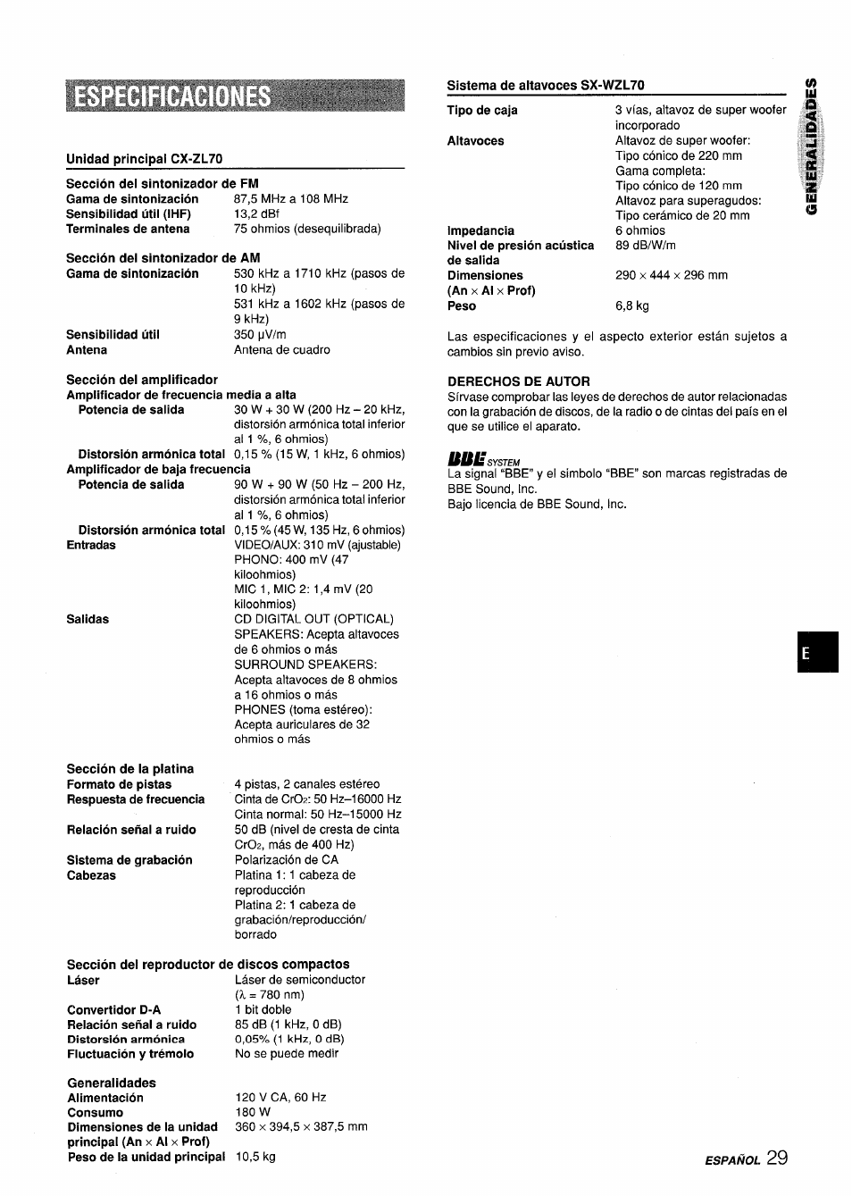 Aiwa Z-L70 User Manual | Page 57 / 88