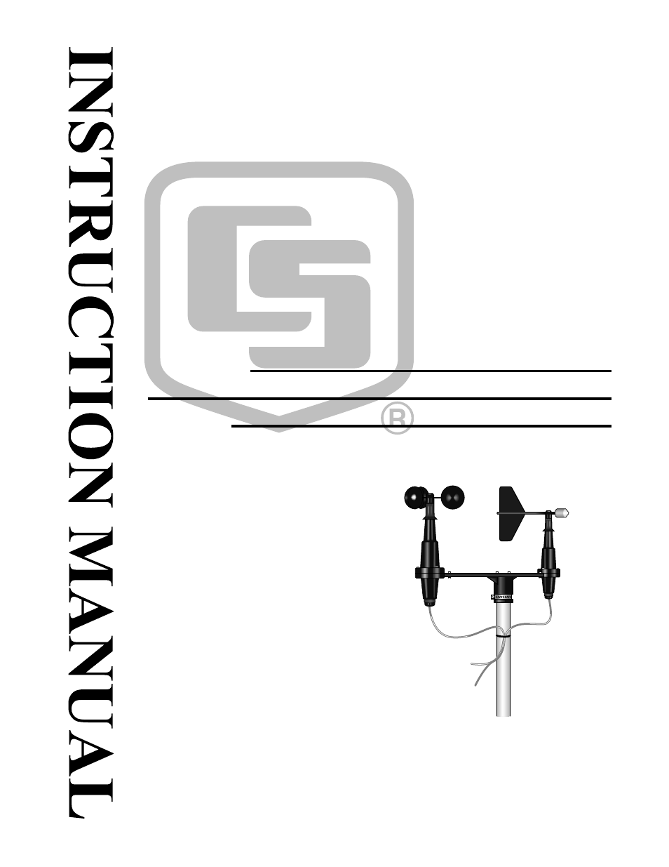Campbell Scientific 03001-L R.M. Young Wind Sentry Set User Manual | 34 pages