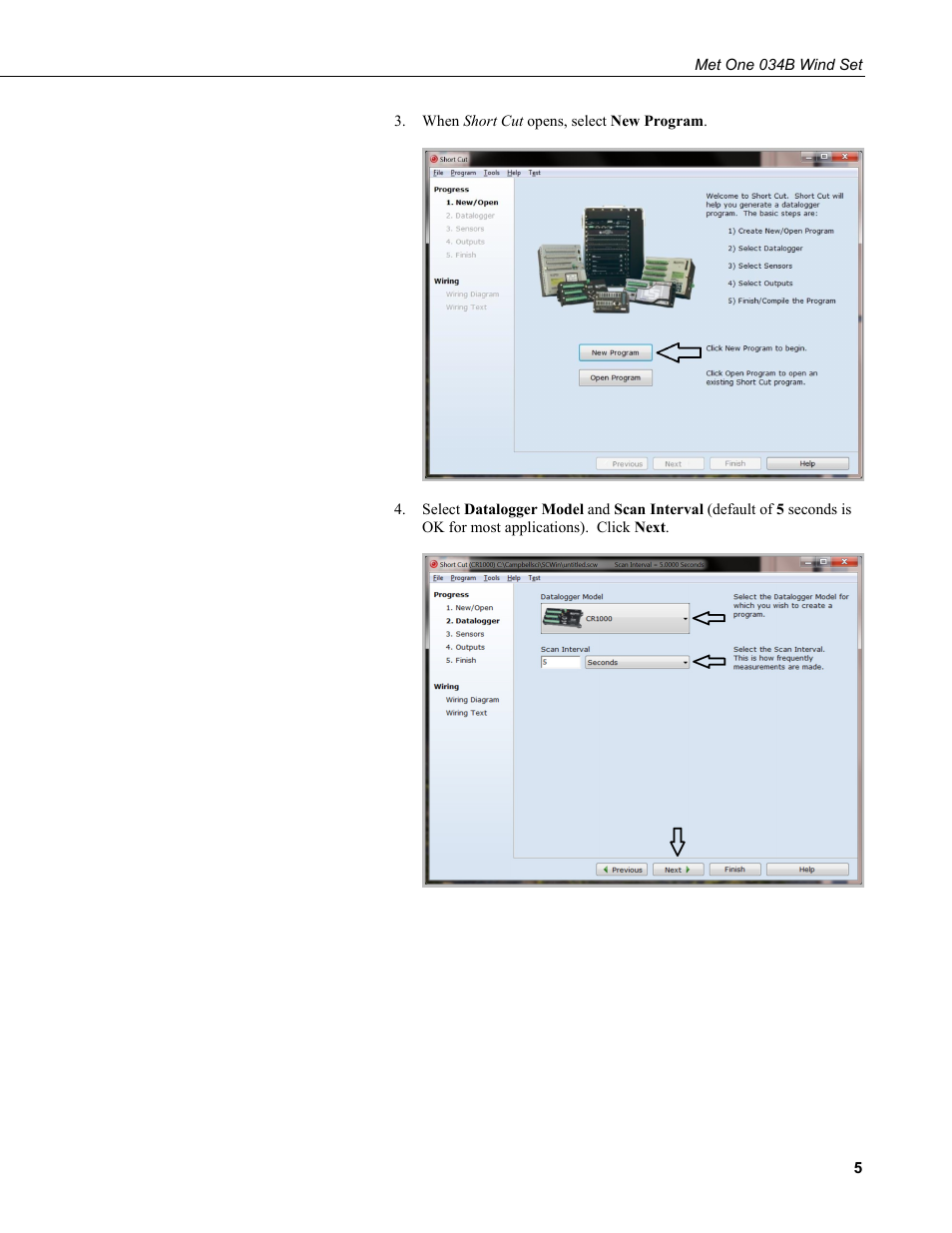 Campbell Scientific 034B-L Met One Windset User Manual | Page 13 / 34