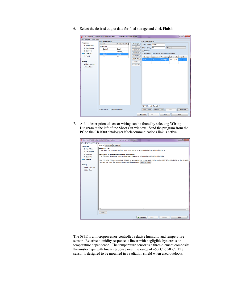 Overview | Campbell Scientific 083E Relative Humidity and Temperature Sensor User Manual | Page 12 / 22