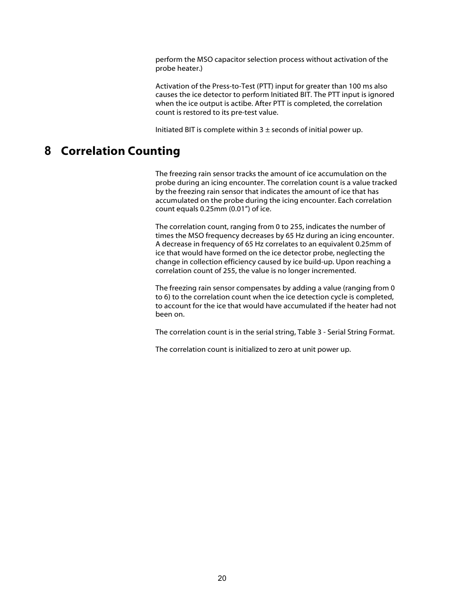 8 correlation counting | Campbell Scientific 0871LH1 Freezing Rain Sensor User Manual | Page 23 / 31