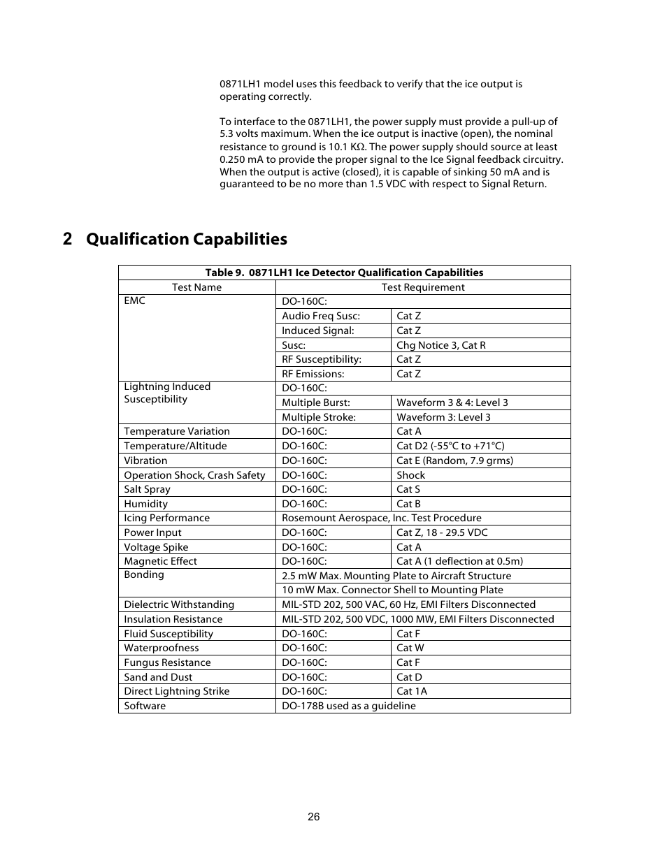 2 qualification capabilities | Campbell Scientific 0871LH1 Freezing Rain Sensor User Manual | Page 29 / 31