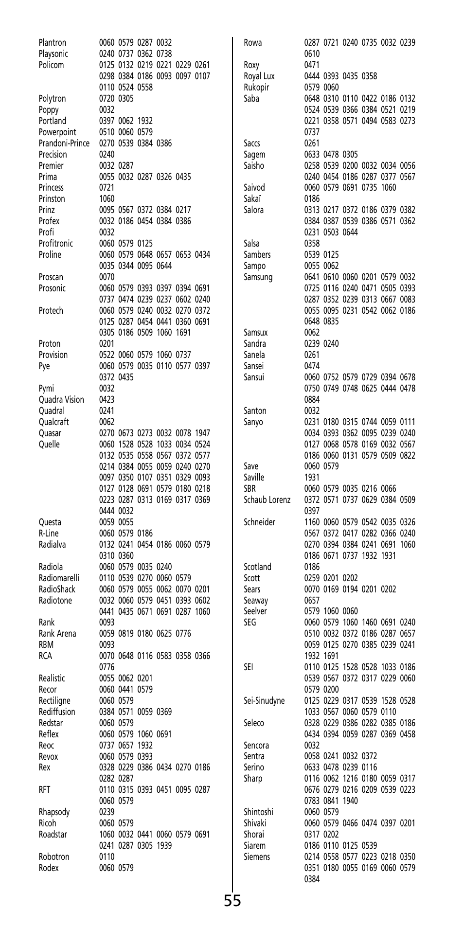 Aiwa MF 355RF User Manual | Page 56 / 74