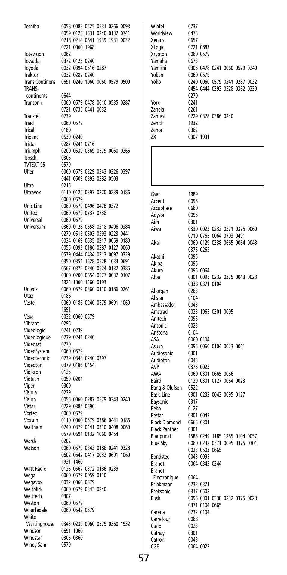 Aiwa MF 355RF User Manual | Page 58 / 74