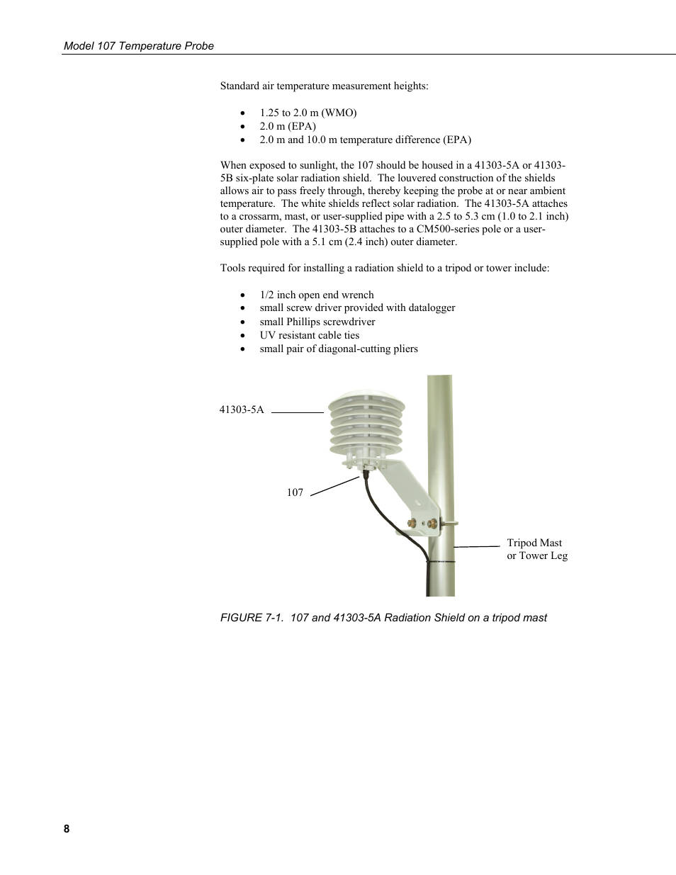 Campbell Scientific 107-L Temperature Probe User Manual | Page 14 / 28