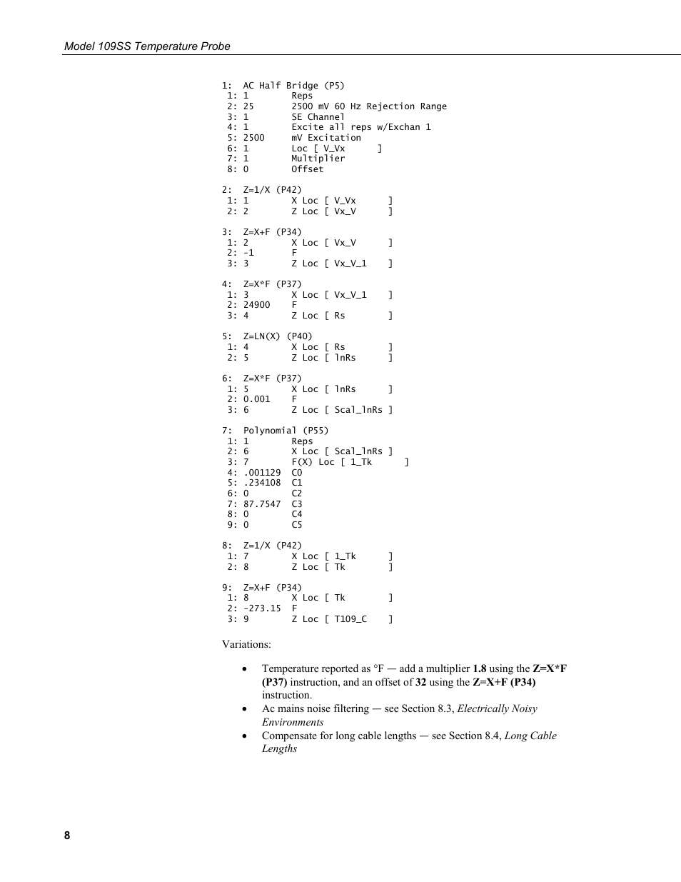 Campbell Scientific 109SS Temperature Probe User Manual | Page 14 / 32