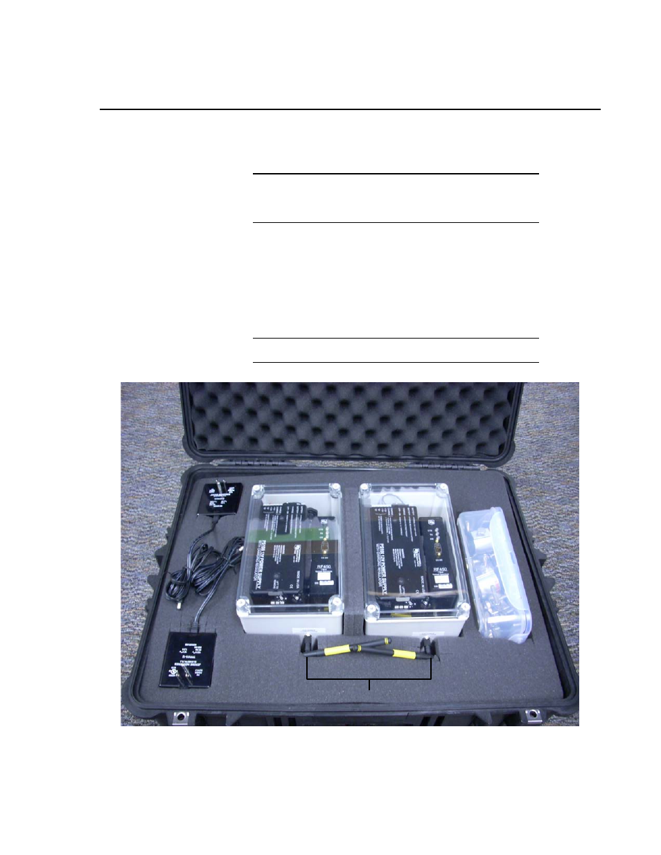 21108 rf450 demo kit, Unpack equipment, Ab d b c | Campbell Scientific 21108 RF450 Demo Kit User Manual | Page 5 / 14