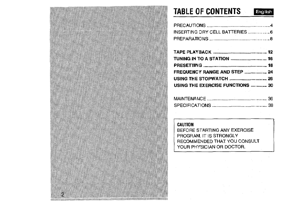 Aiwa HS-SP570 User Manual | Page 2 / 40