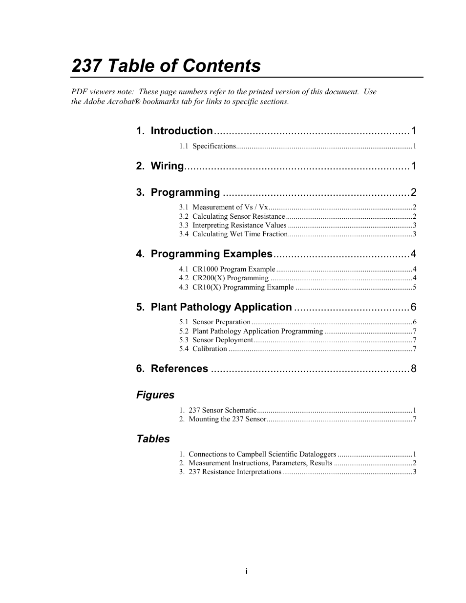 Campbell Scientific 237-L Leaf Wetness Sensor User Manual | Page 3 / 14