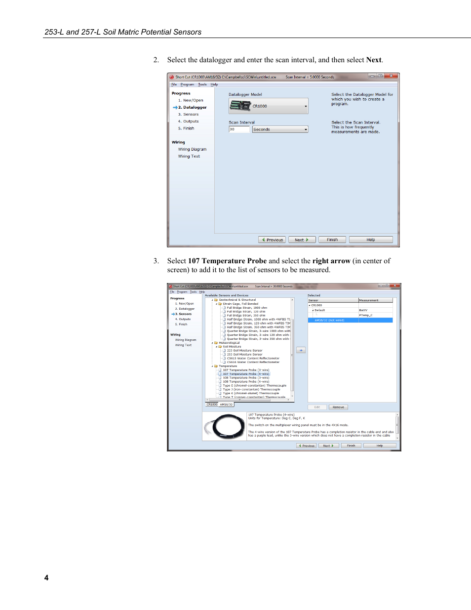 Campbell Scientific 253-L and 257-L (Watermark 200) Soil Matric Potential Sensors User Manual | Page 10 / 36