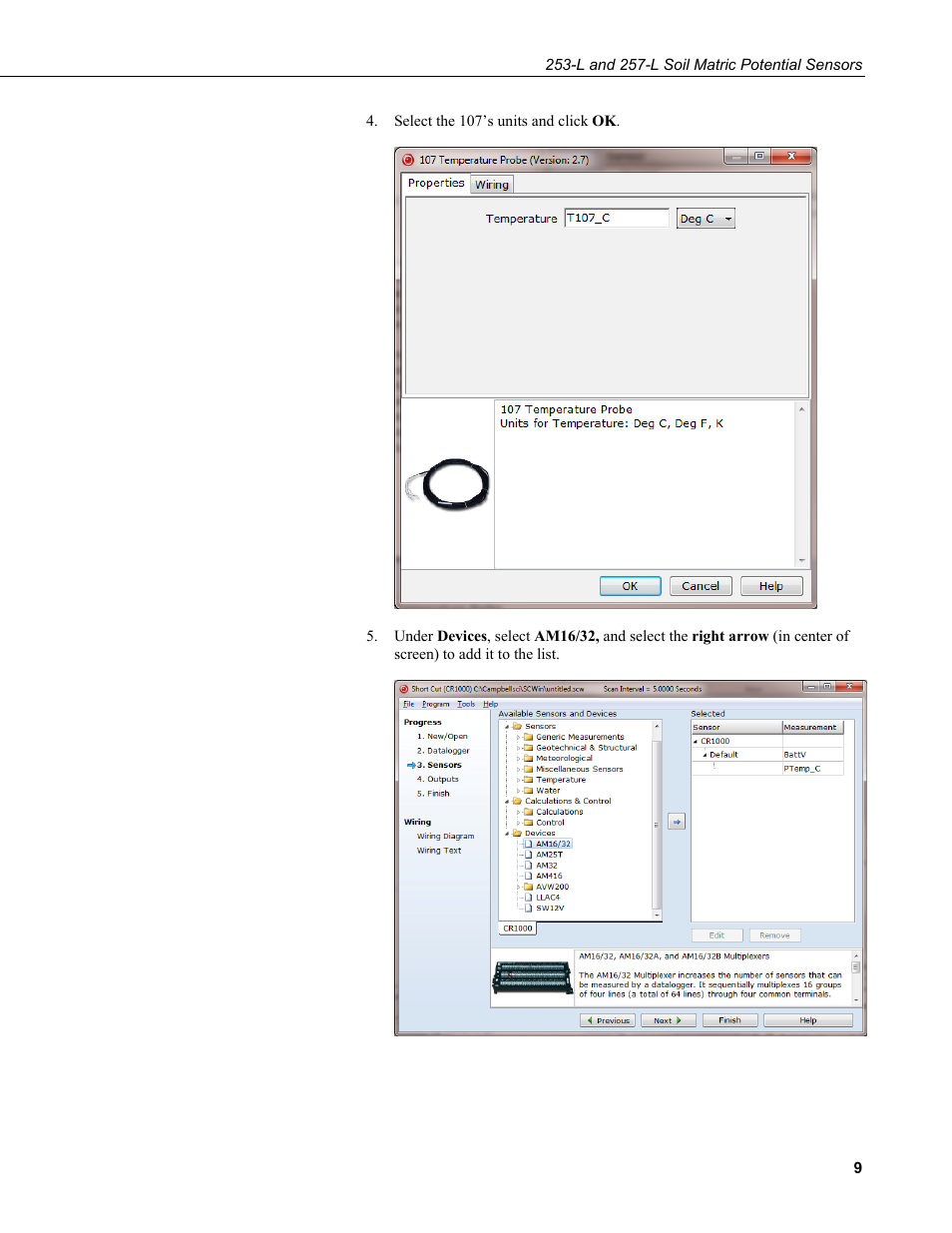 Campbell Scientific 253-L and 257-L (Watermark 200) Soil Matric Potential Sensors User Manual | Page 15 / 36