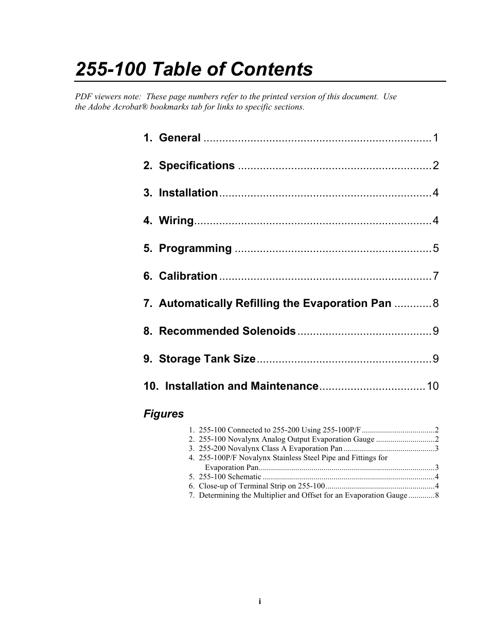 Campbell Scientific 255-100 Novalynx Analog Output Evaporation Gauge User Manual | Page 3 / 16