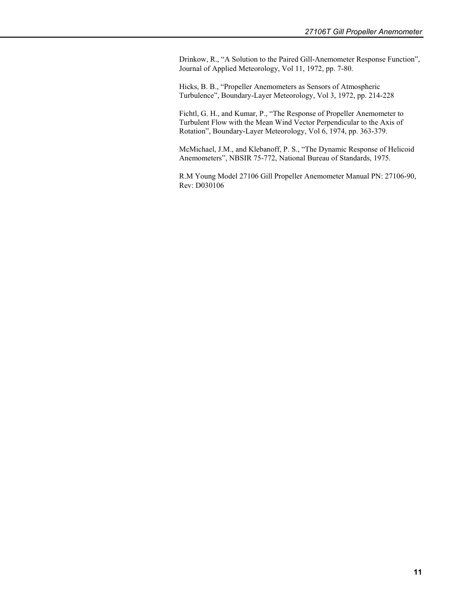 Campbell Scientific 27106T Gill Propeller Anemometer User Manual | Page 15 / 18