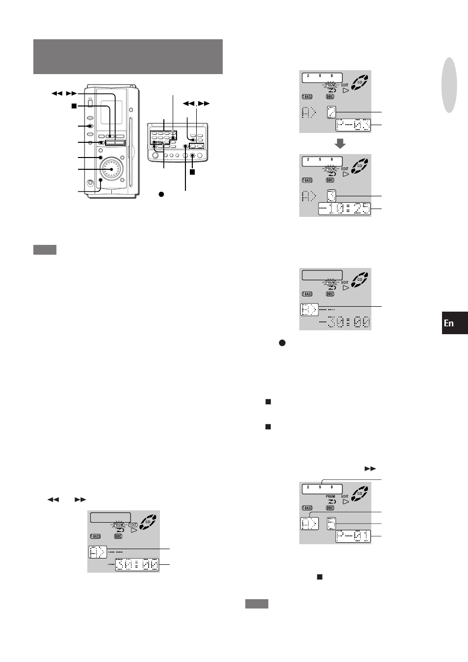 Programmed edit recording | Aiwa XR-MS3 User Manual | Page 17 / 68