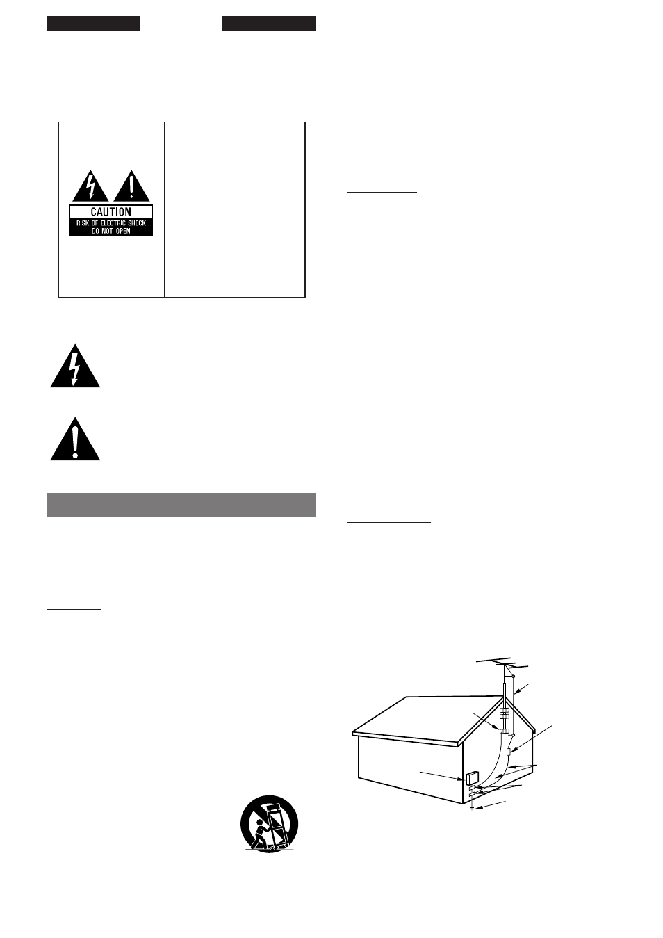 English, Precautions, Warning | Caution | Aiwa XR-MS3 User Manual | Page 2 / 68