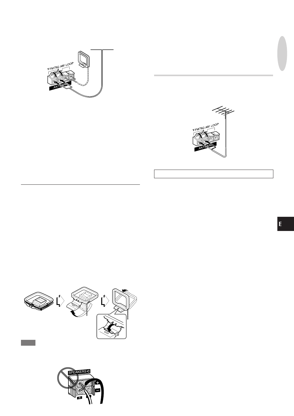Conexión de una antena exterior | Aiwa XR-MS3 User Manual | Page 27 / 68