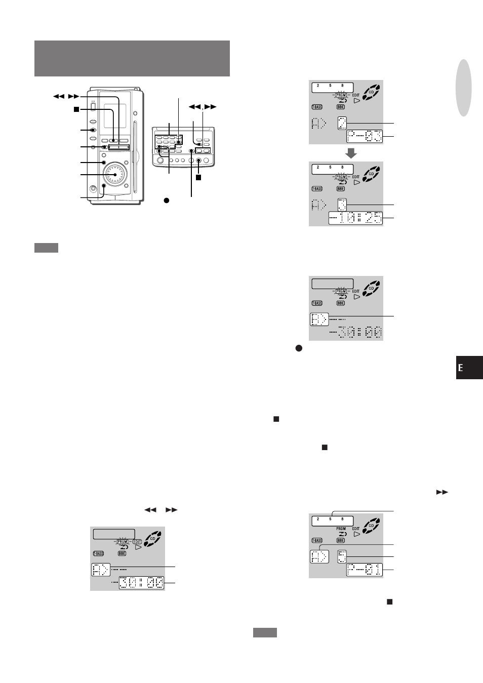 Grabación con edición programada | Aiwa XR-MS3 User Manual | Page 39 / 68
