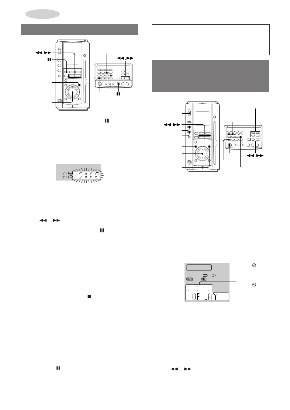 Configuración del reloj | Aiwa XR-MS3 User Manual | Page 40 / 68