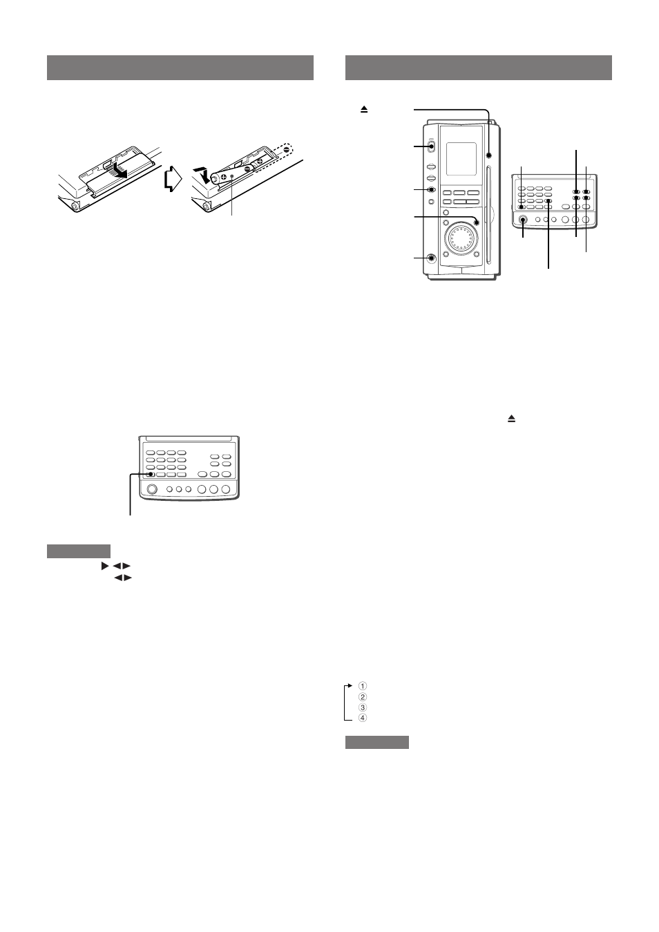 Télécommande, Avant la mise en service | Aiwa XR-MS3 User Manual | Page 50 / 68