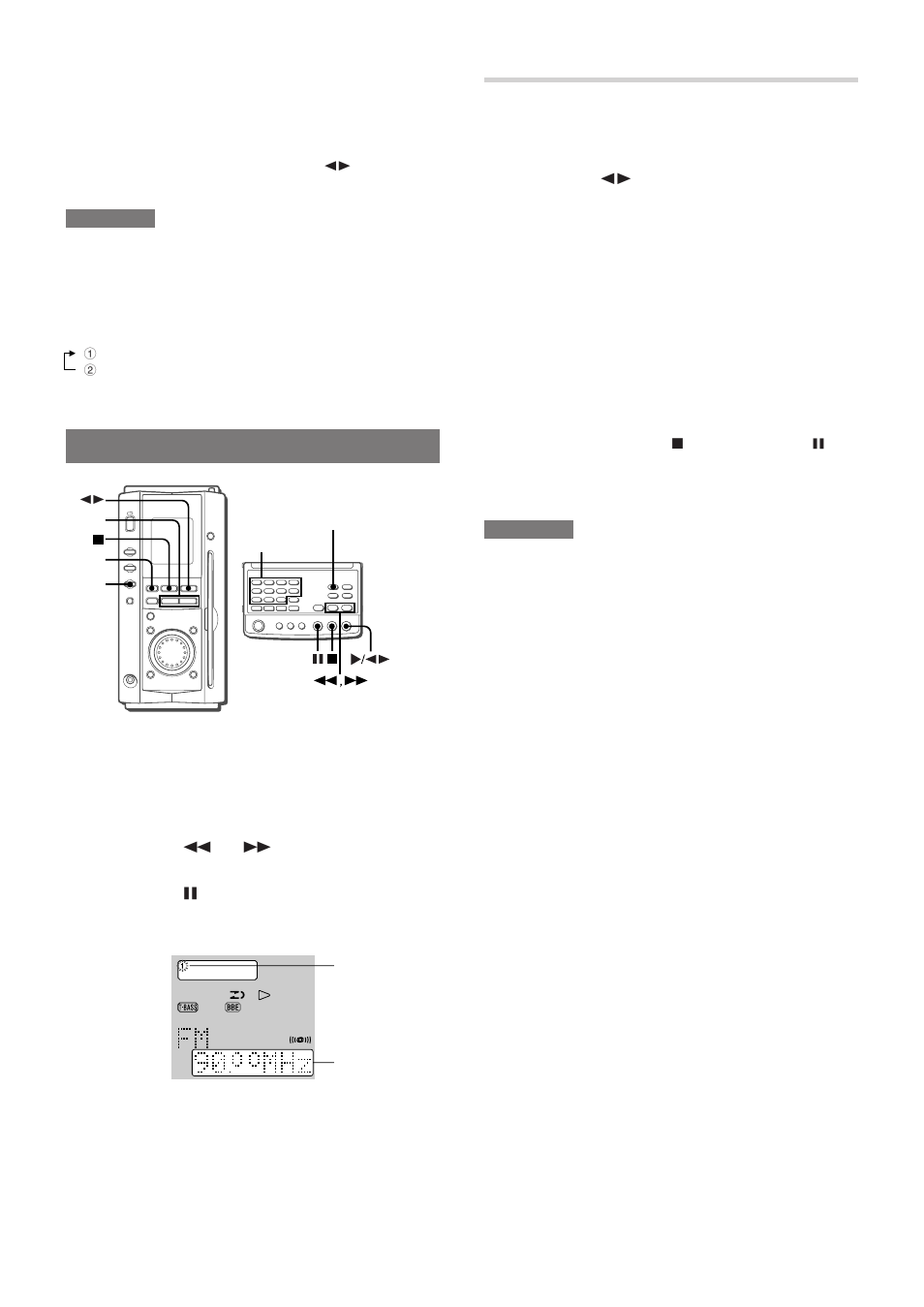 Préréglage de stations, Accord d'une station préréglée | Aiwa XR-MS3 User Manual | Page 54 / 68