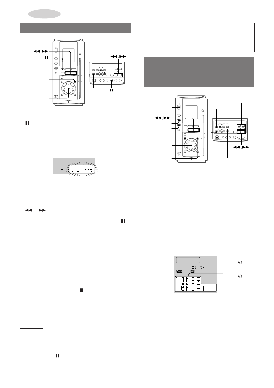Réglage de l'horloge | Aiwa XR-MS3 User Manual | Page 62 / 68