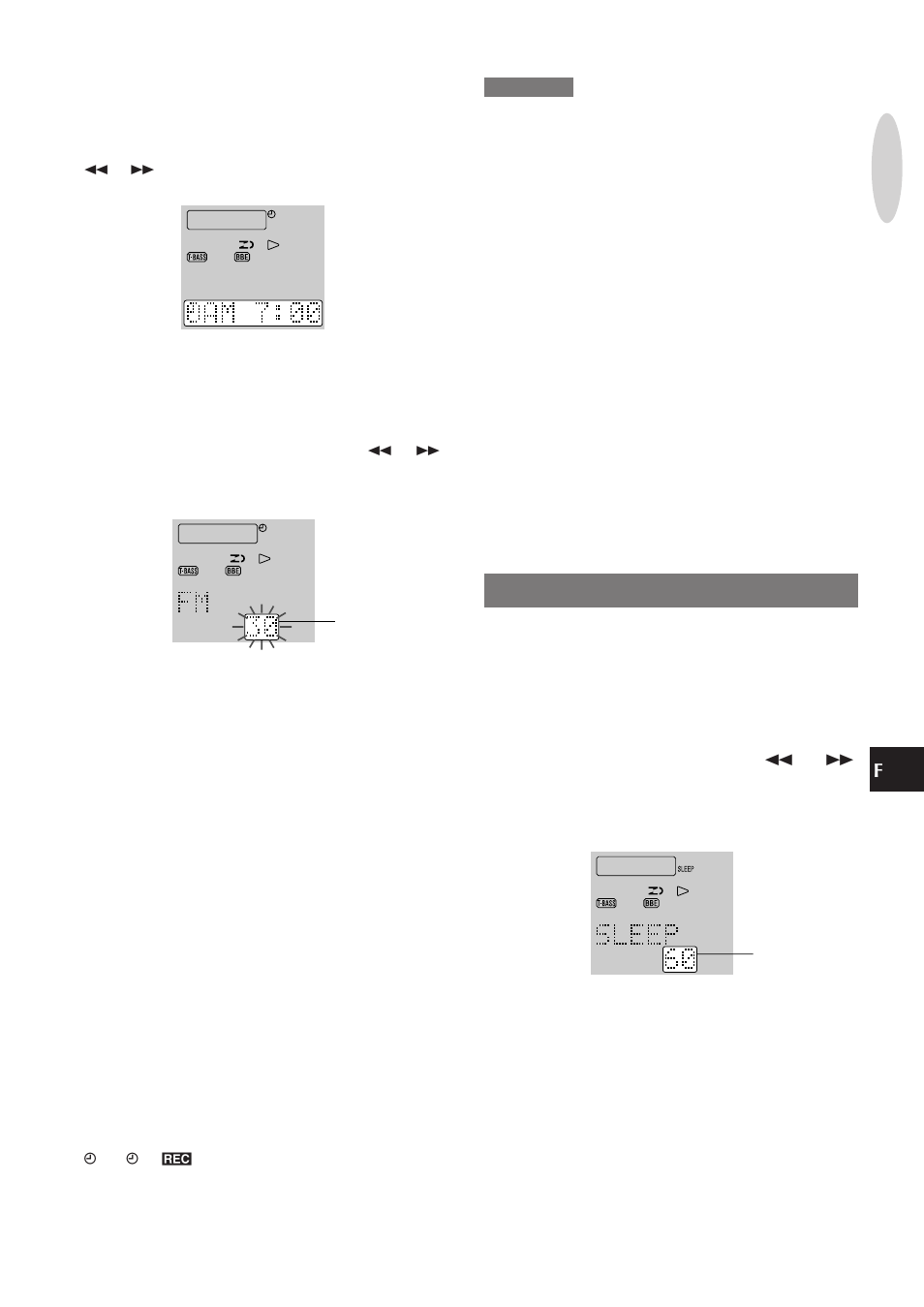 Minuterie de sommeil | Aiwa XR-MS3 User Manual | Page 63 / 68