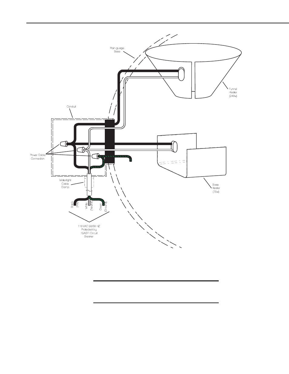 Wiring, Figure 3-5. connecting heater wires | Campbell Scientific 380, 385, 380M, 385M Met One Rain Gages User Manual | Page 12 / 22