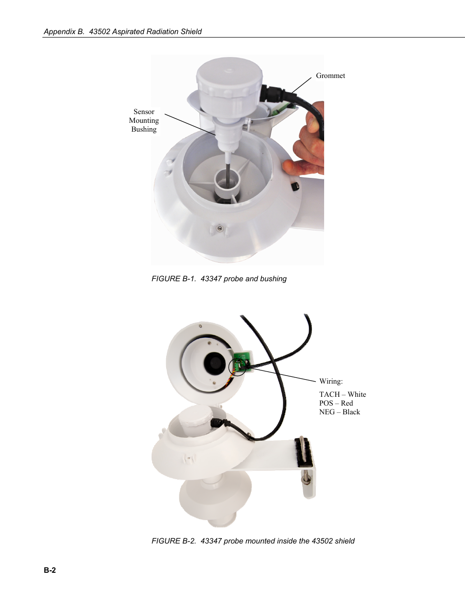 B-1. 43347, Probe | Campbell Scientific 43347 RTD Temperature Probe and 43502 Aspirated Radiation Shield User Manual | Page 30 / 40