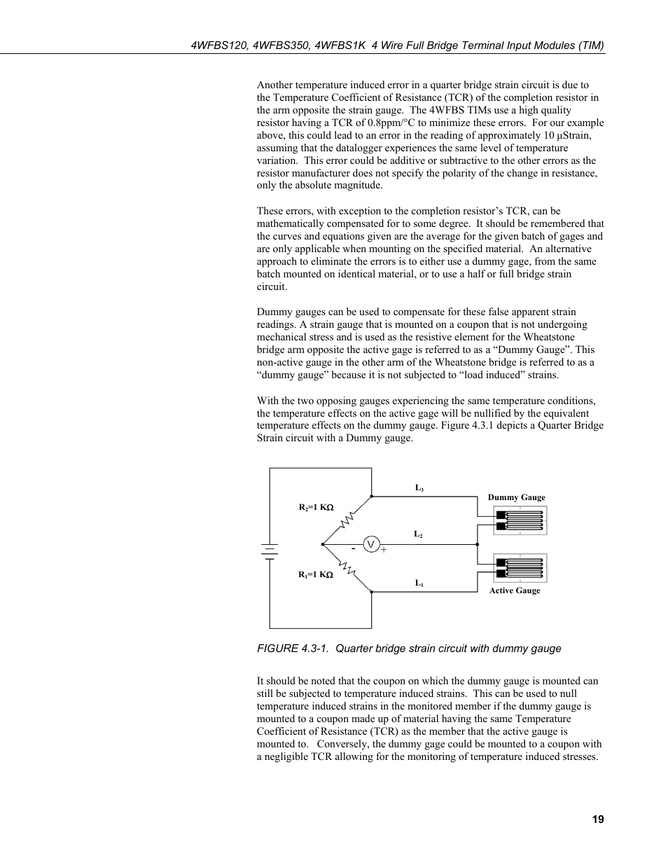Campbell Scientific 4WFBS120, 4WFBS350, 4WFBS1K 4 Wire Full Bridge Terminal Input Modules User Manual | Page 25 / 46