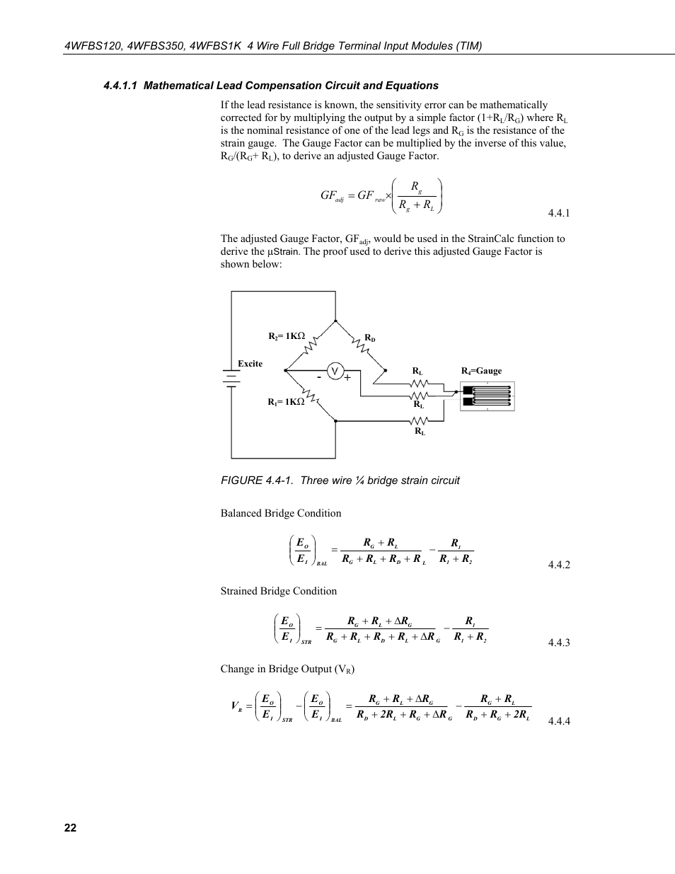 Campbell Scientific 4WFBS120, 4WFBS350, 4WFBS1K 4 Wire Full Bridge Terminal Input Modules User Manual | Page 28 / 46