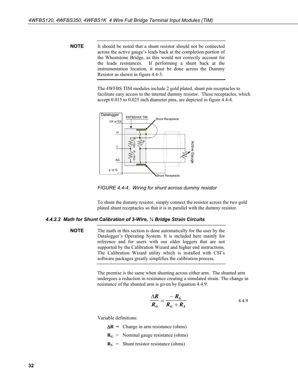 Campbell Scientific 4WFBS120, 4WFBS350, 4WFBS1K 4 Wire Full Bridge Terminal Input Modules User Manual | Page 38 / 46